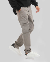 STRAIGHT-LEG CARGO TROUSERS