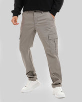 STRAIGHT-LEG CARGO TROUSERS