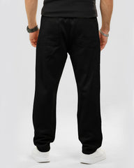 Plus Size Drawstring Straight Fit Gabardine Pants