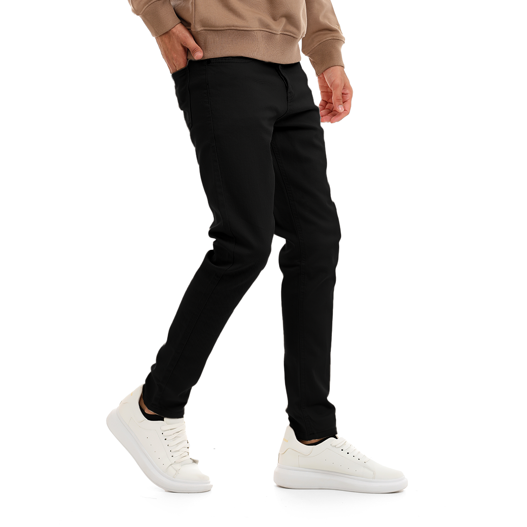 Carrot Fit Gabardine Pants _ 5 Pocket