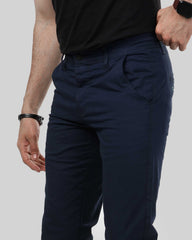 SLIM FIT SOFT TROUSERS