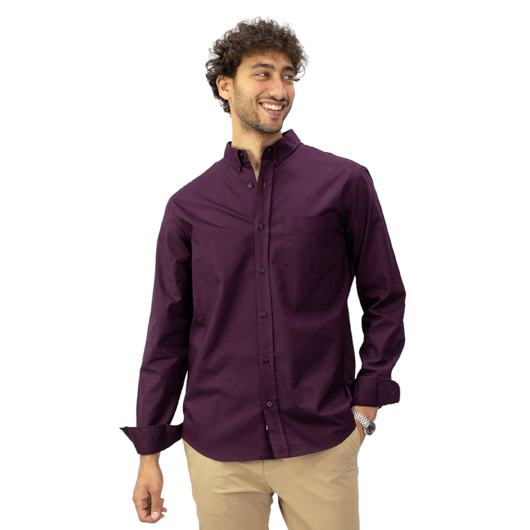 Plus Sized Oxford Shirt