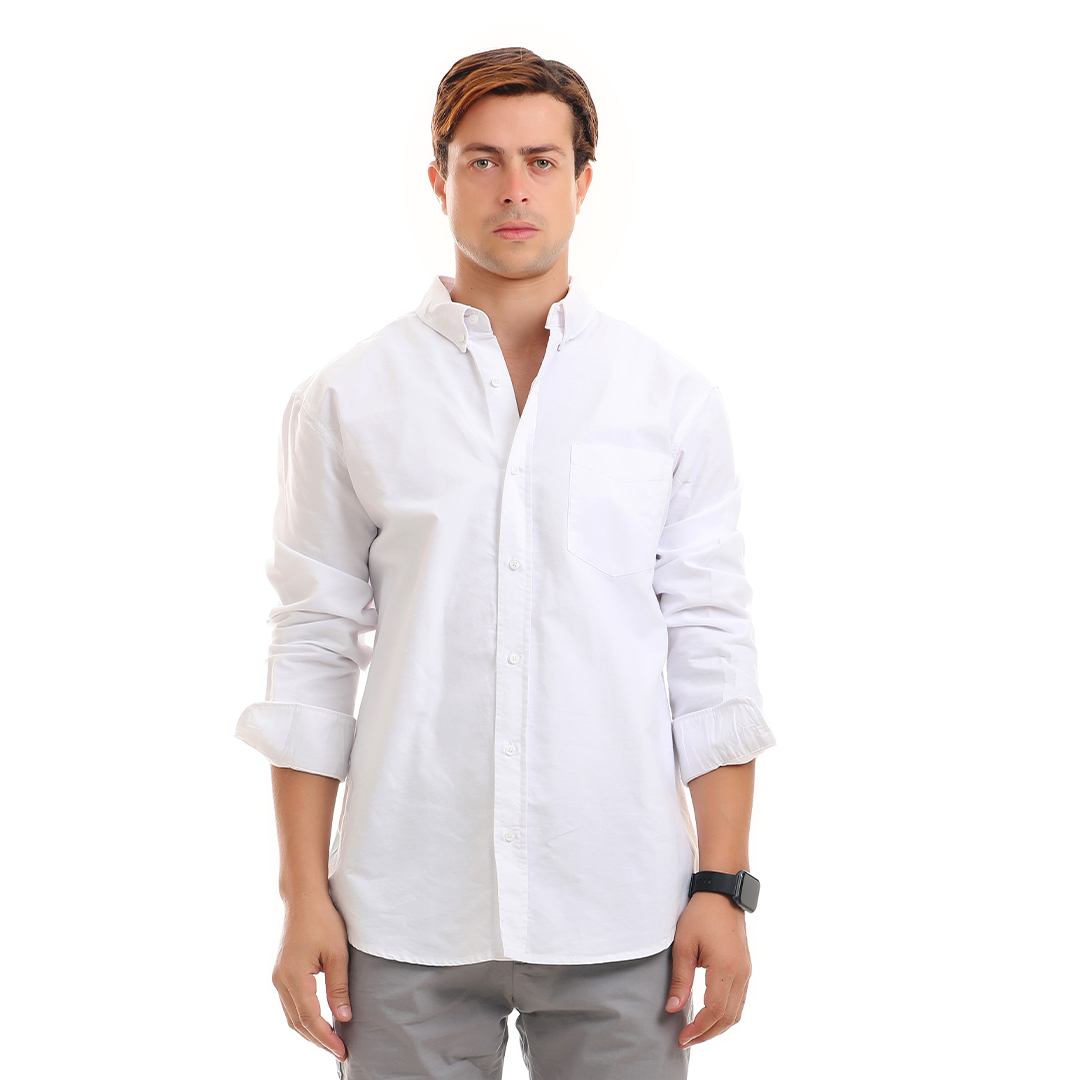 Plus Sized Oxford Shirt