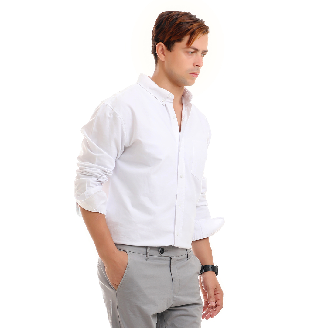 Plus Sized Oxford Shirt