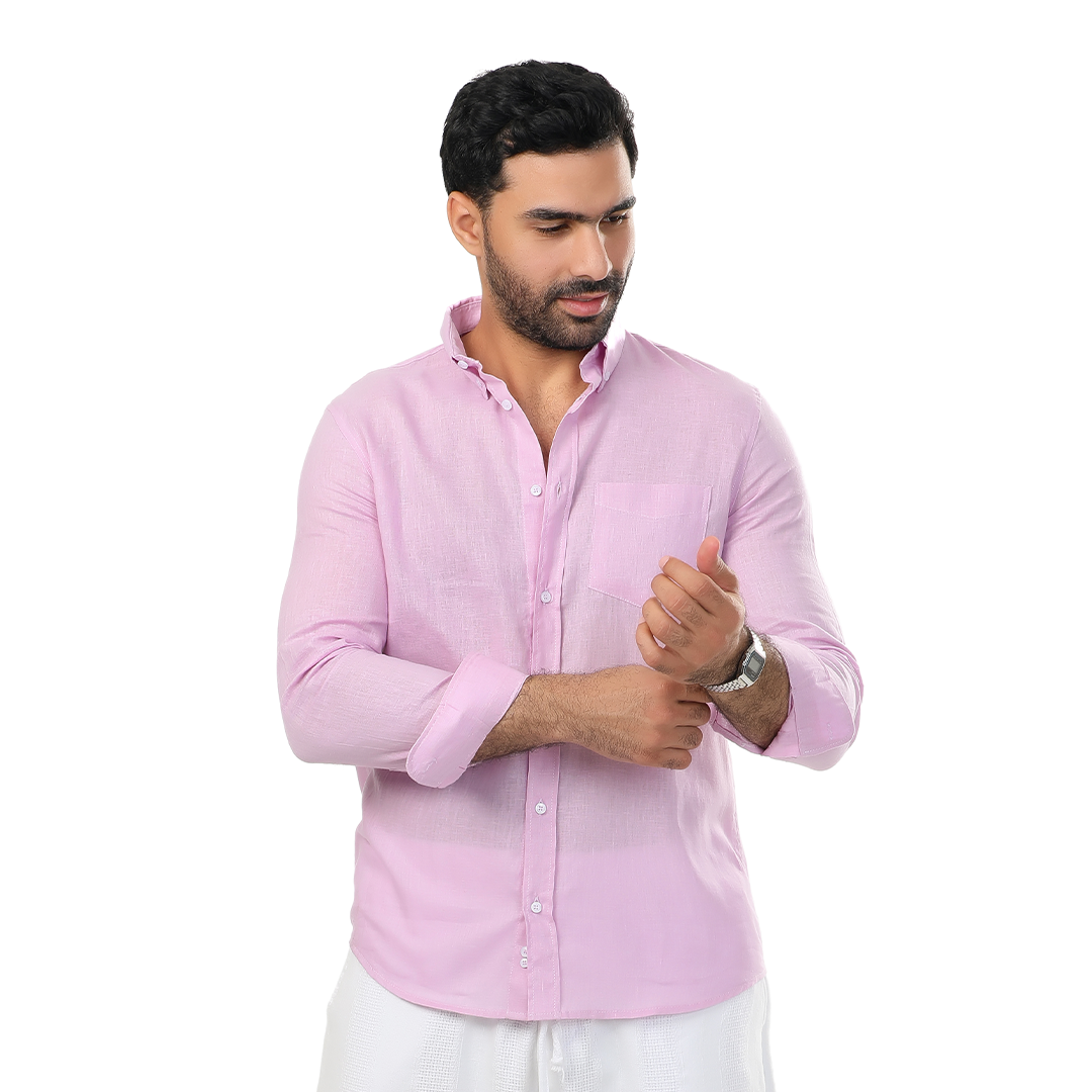 Regular Fit Linen Shirt