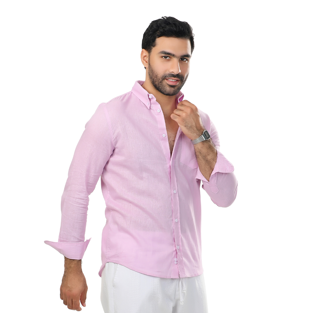 Regular Fit Linen Shirt