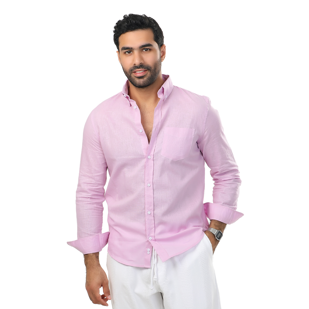 Regular Fit Linen Shirt