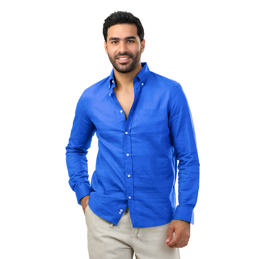 Regular Fit Linen Shirt