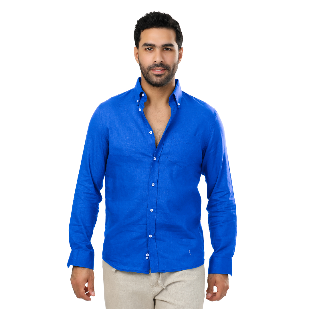 Regular Fit Linen Shirt