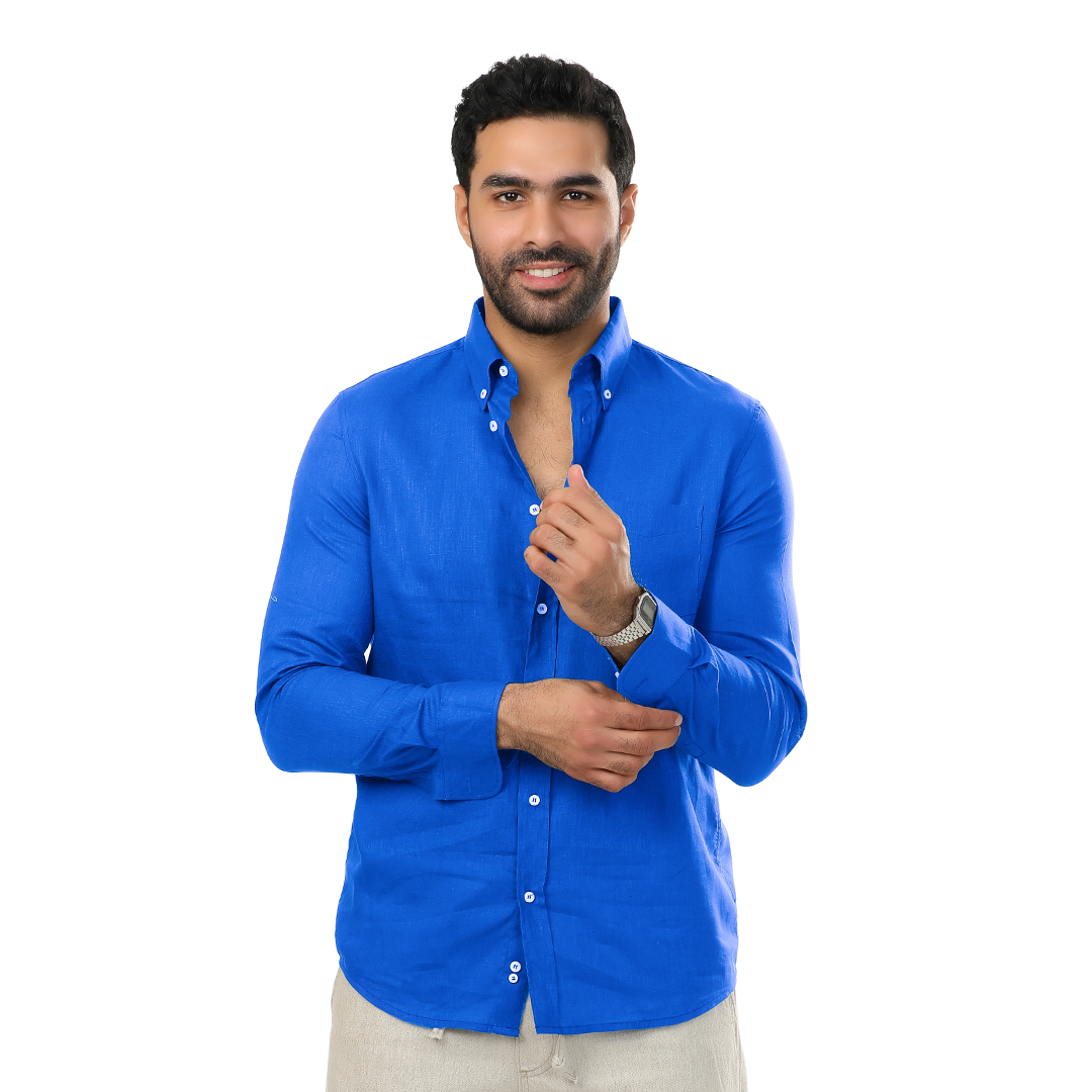 Regular Fit Linen Shirt