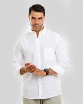 Regular Fit Linen Shirt