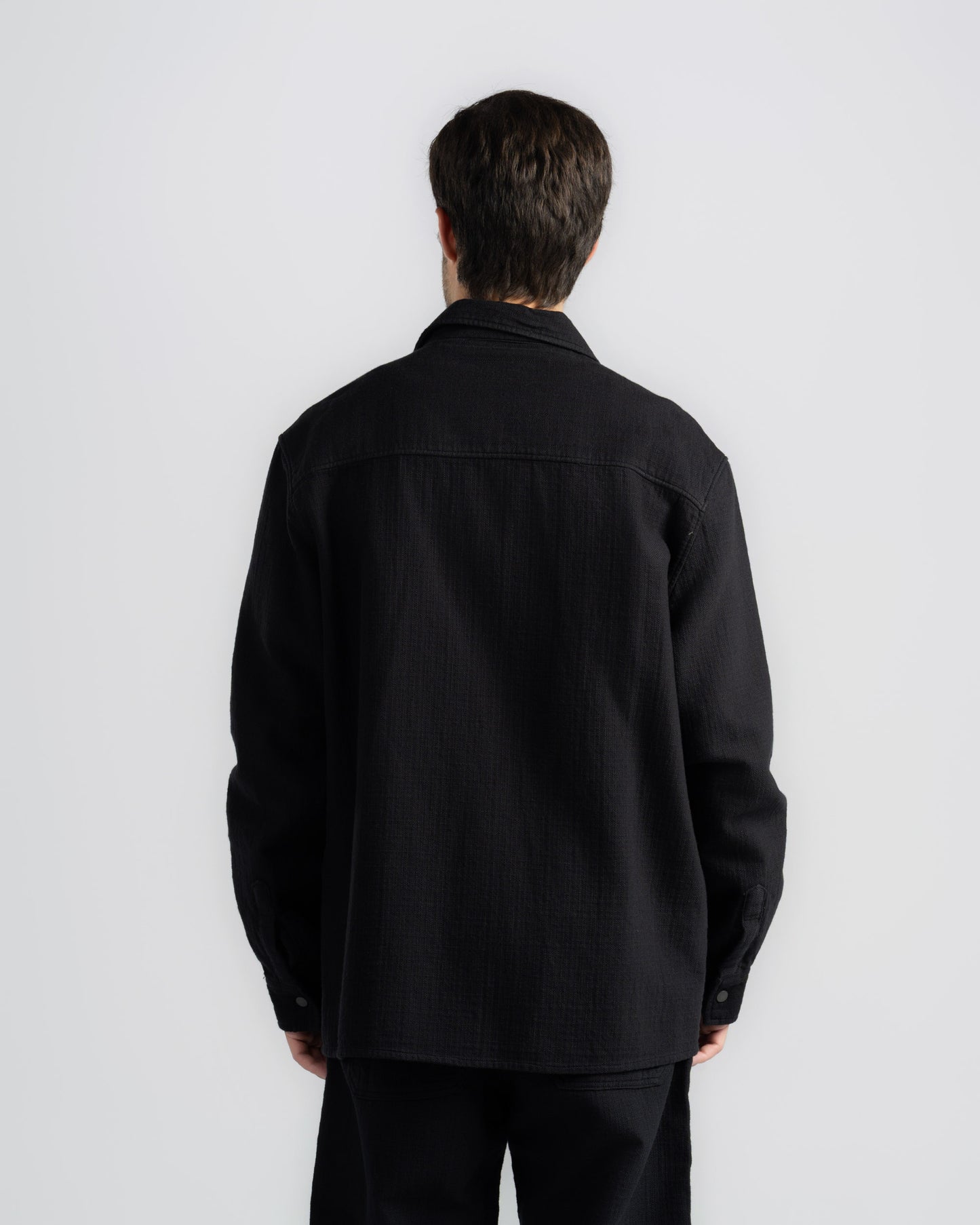 TEXTURED CHECK SHIRT