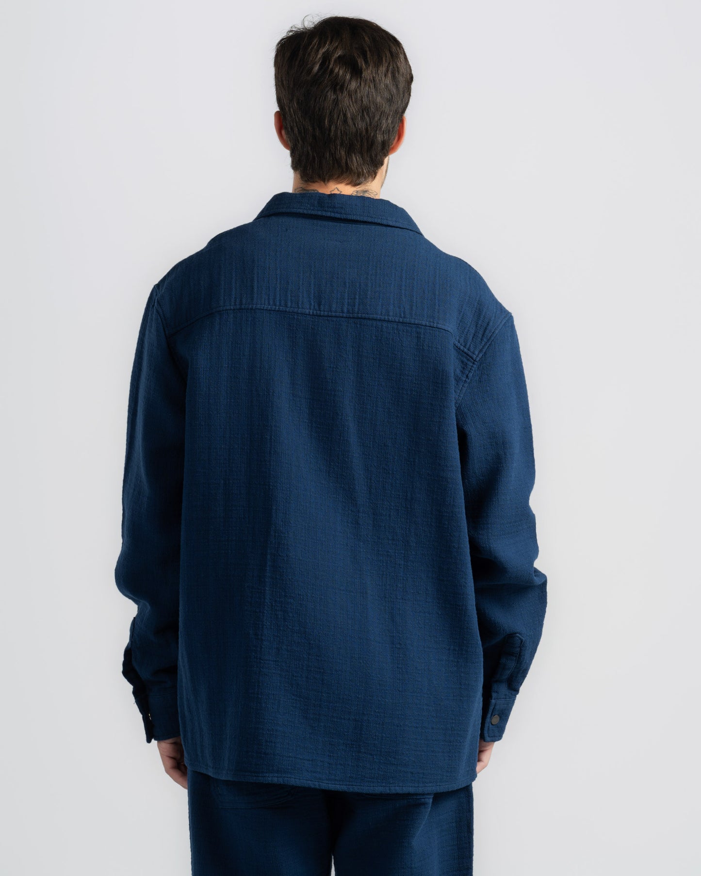 TEXTURED CHECK SHIRT