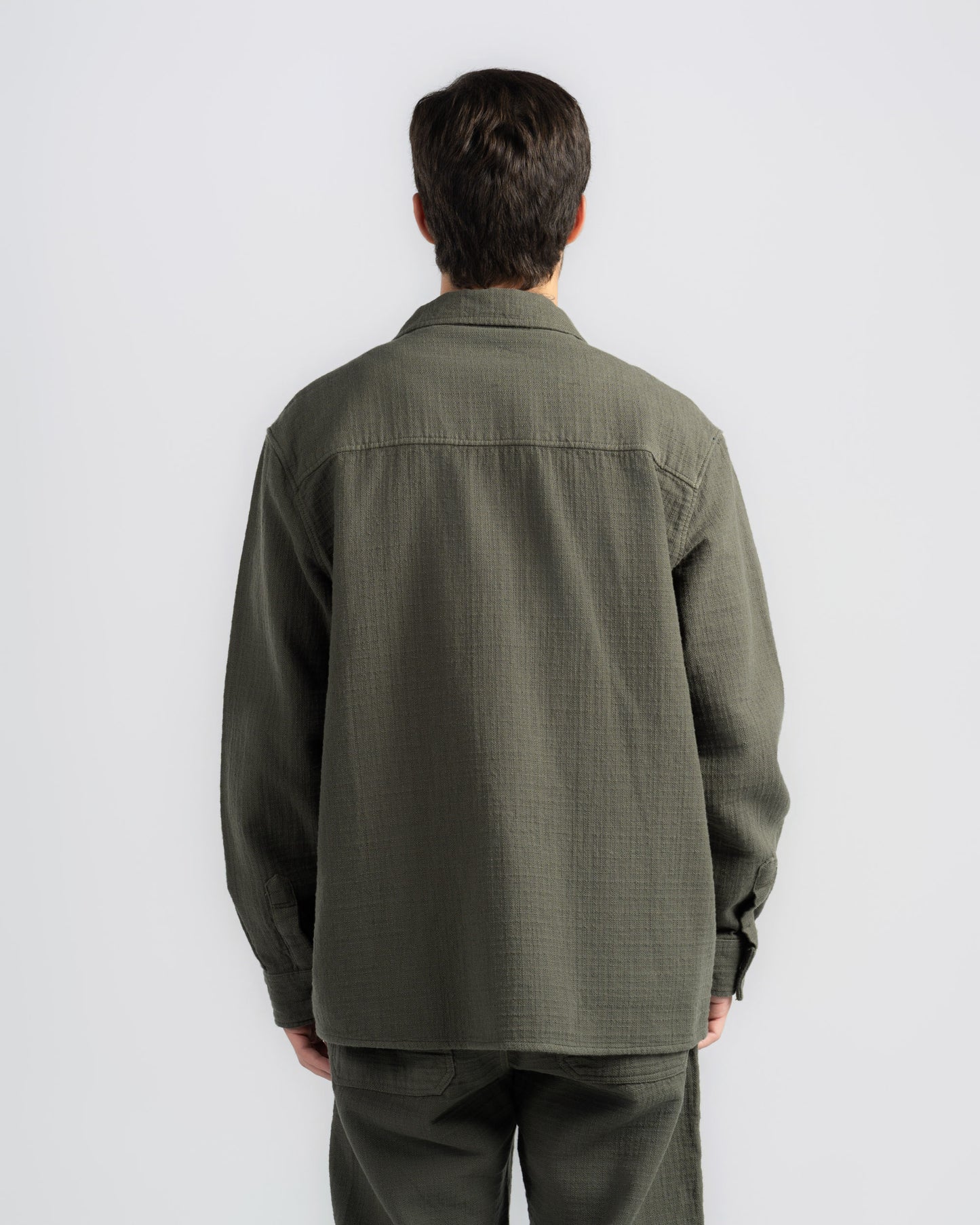 TEXTURED CHECK SHIRT