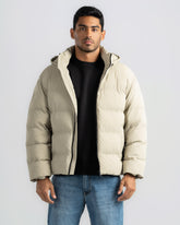 HOODED PUFFER JACKET