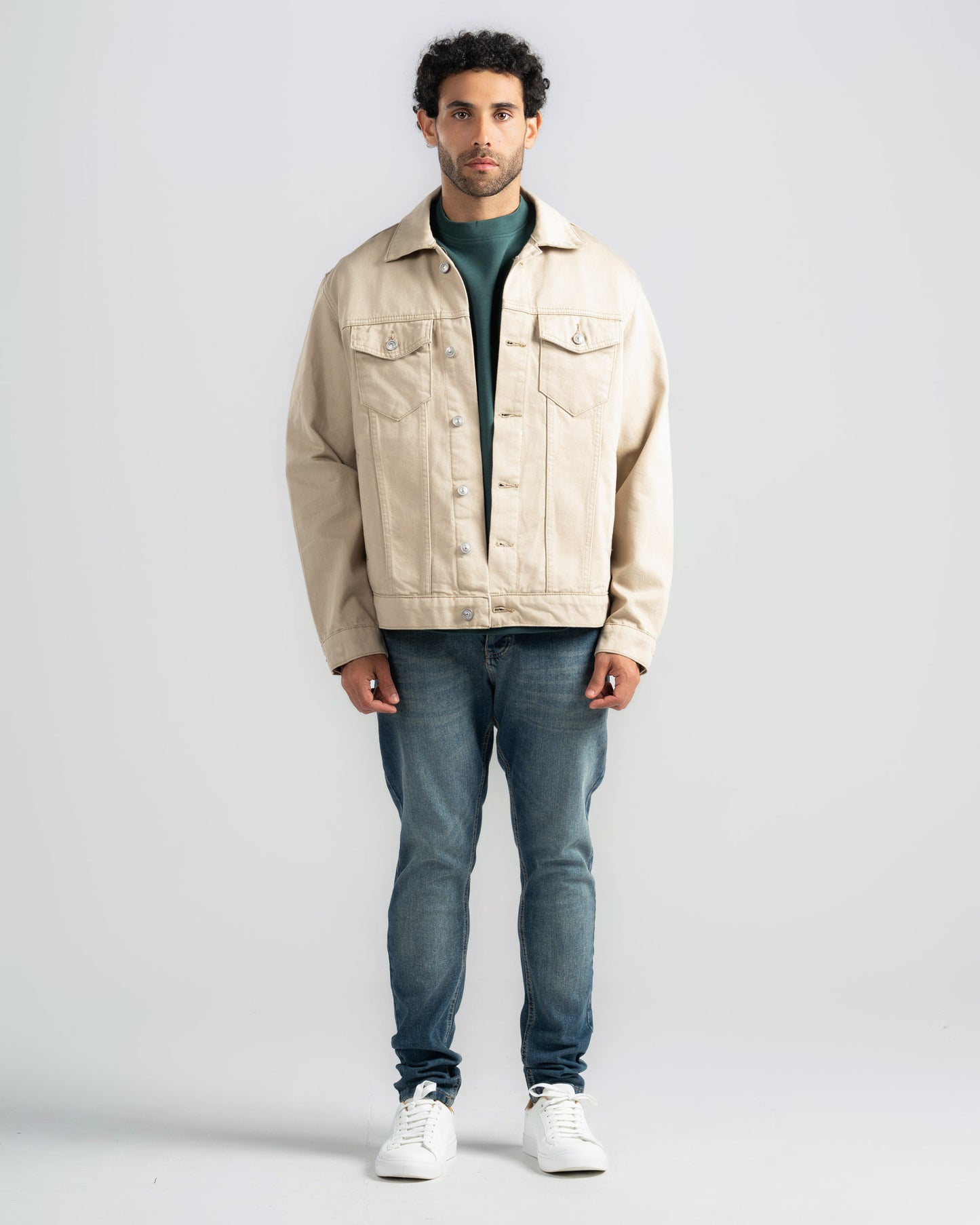 Coloured Denim Jacket