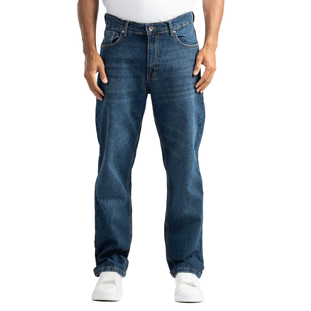 Straight Fit Denim Pants