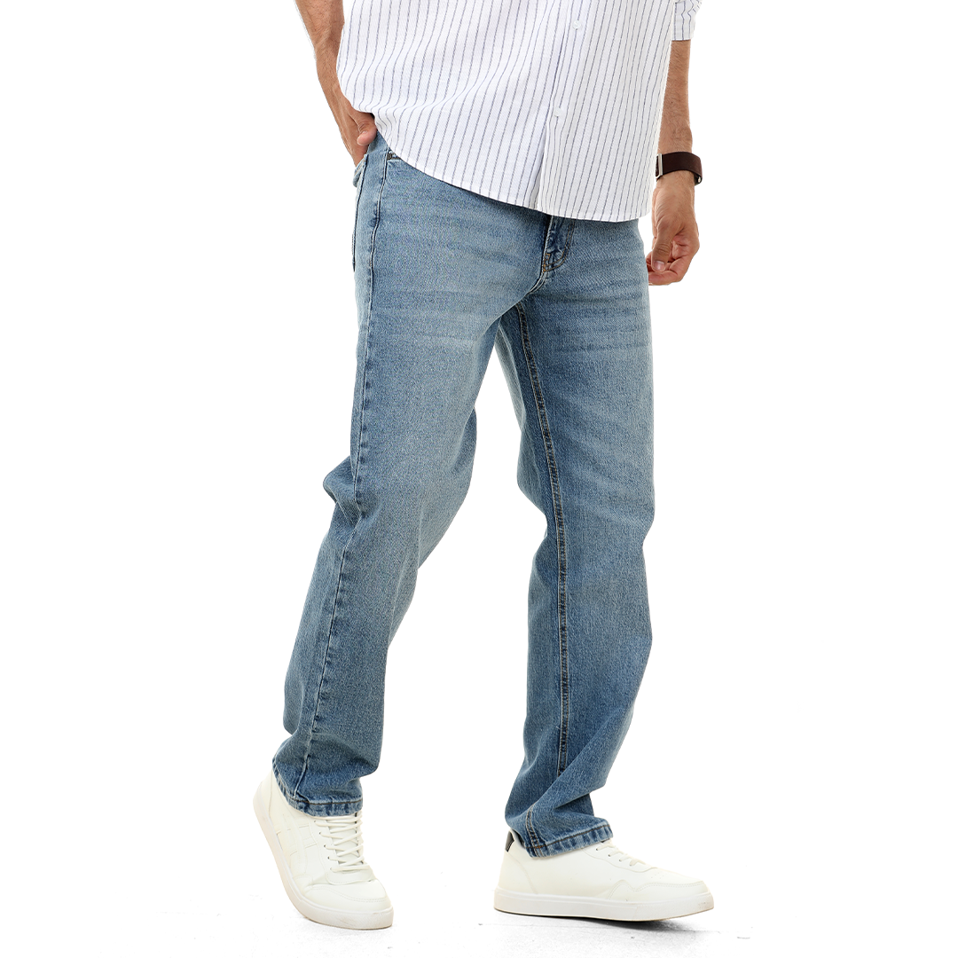 Straight Fit Denim Pants
