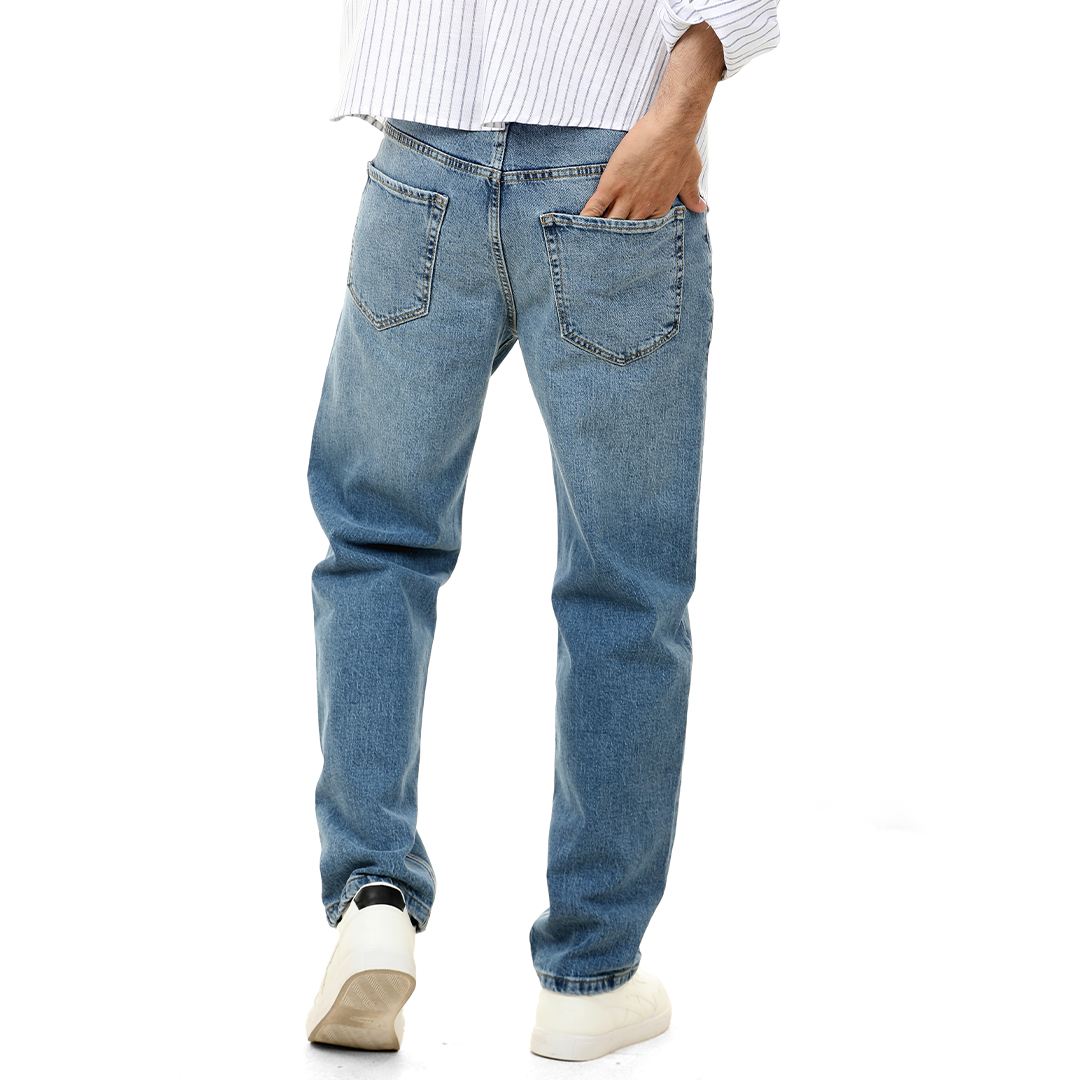 Straight Fit Denim Pants