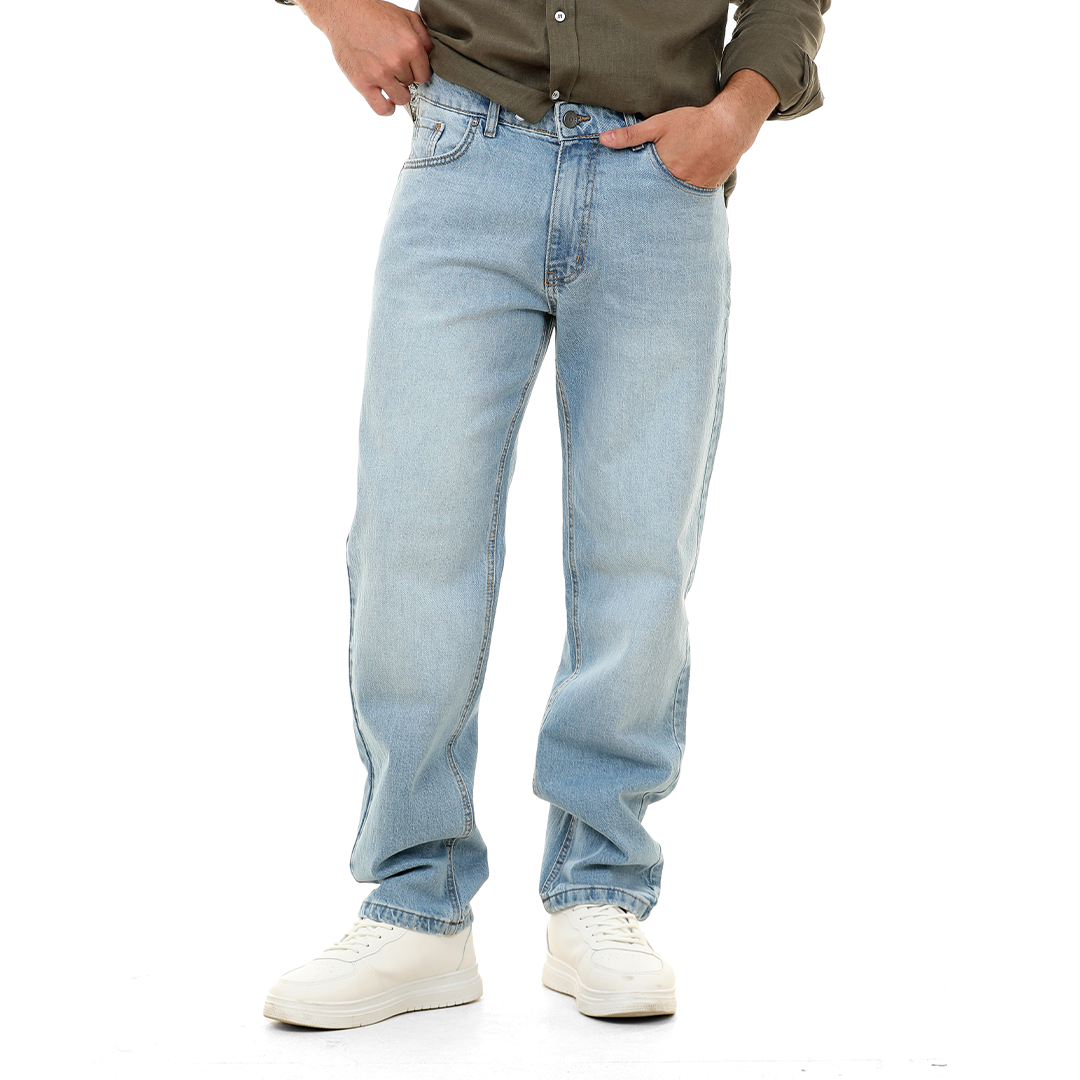 Straight Fit Denim Pants