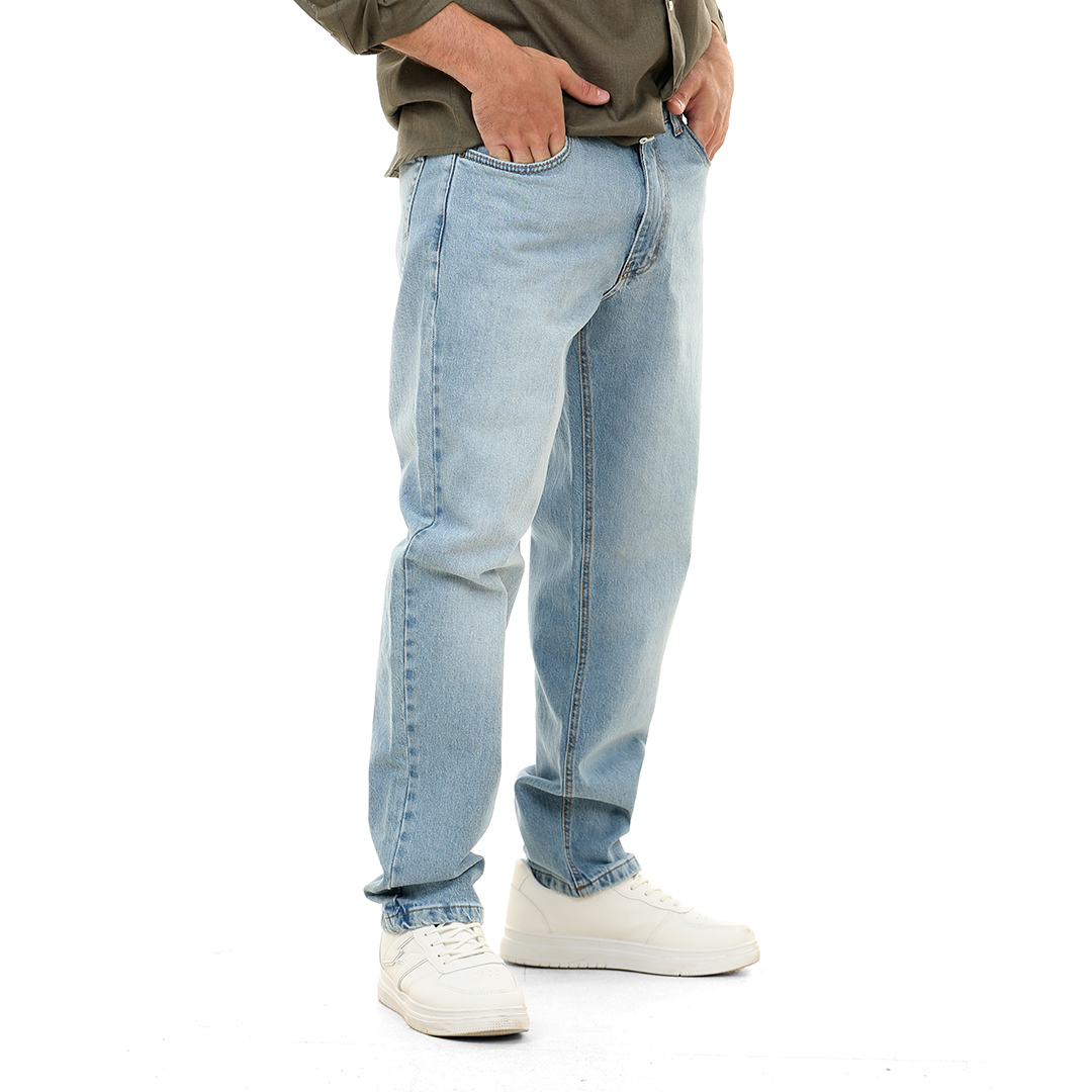Straight Fit Denim Pants