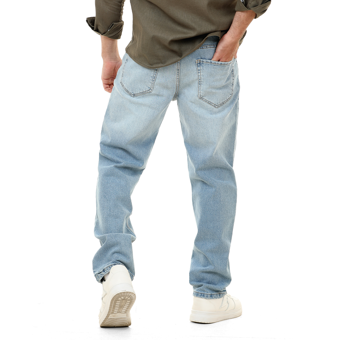 Straight Fit Denim Pants