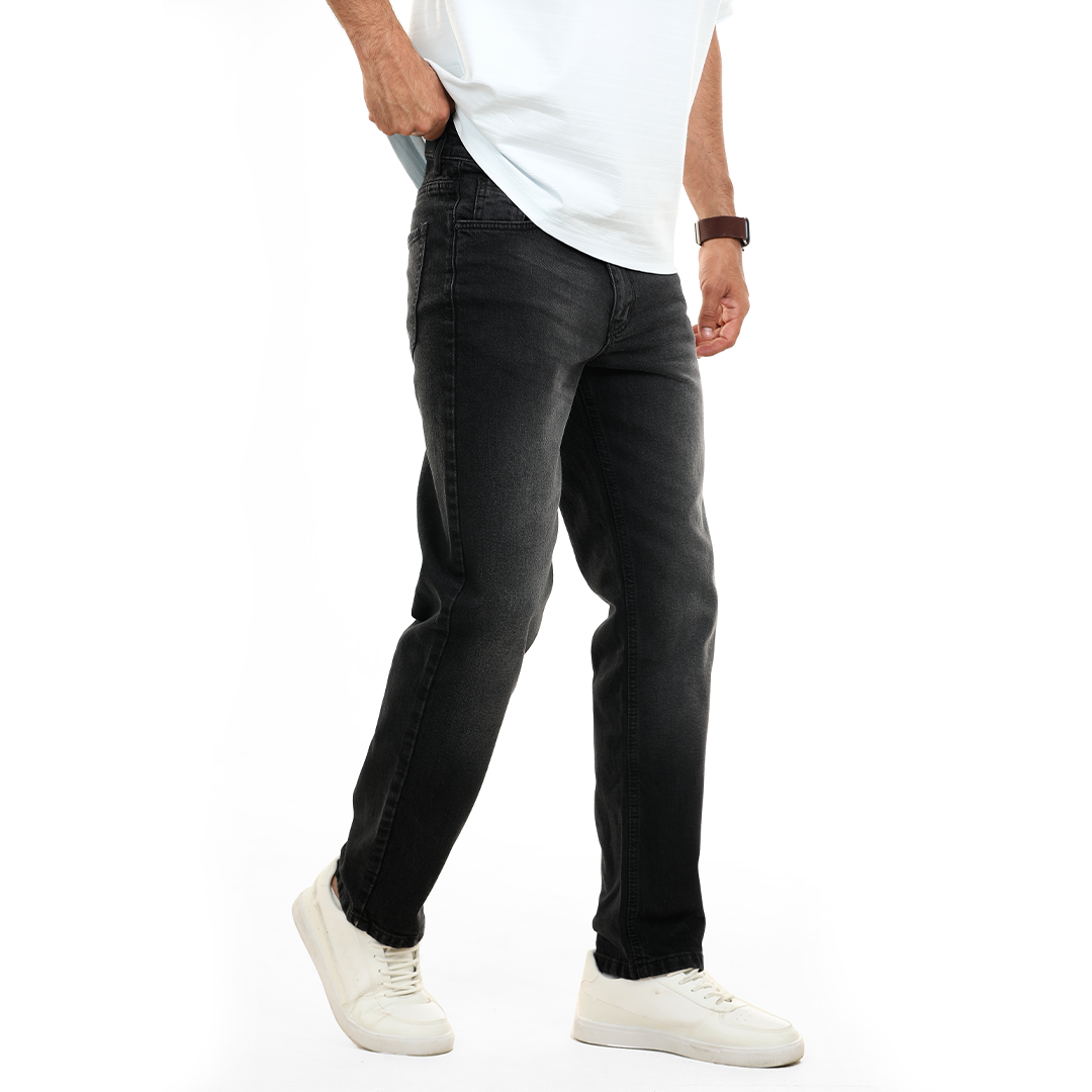Straight Fit Denim Pants