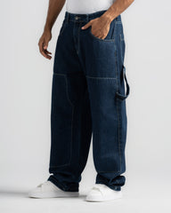 بنطلون جينز كاربنتر بقصه واسعه