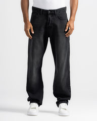 بنطلون جينز بقصه واسعه