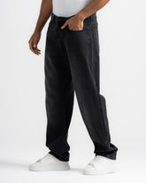 بنطلون جينز بقصه واسعه