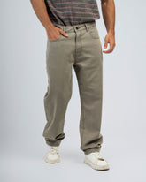 WASHED COLOUR STRAIGHT-LEG JEANS