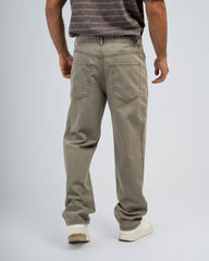 WASHED COLOUR STRAIGHT-LEG JEANS