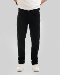Straight Fit Gabardine Pants - 5 Pocket