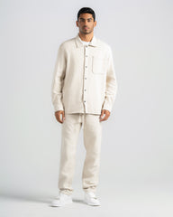 TEXTURED CHECK TROUSERS