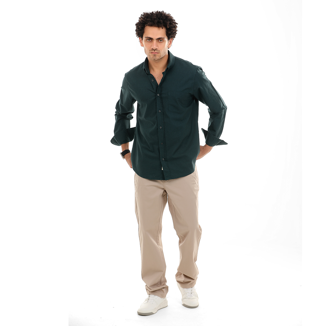 Plus Sized Oxford Shirt