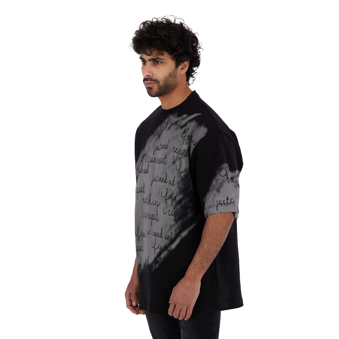 Printed Oversized T.shirt