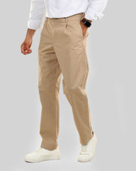 Classic Straight-Leg Chino Trousers
