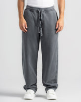 WASHED WIDE LEG JOGGER TROUSERS