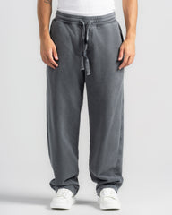 WASHED WIDE LEG JOGGER TROUSERS