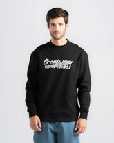 Printed Crewneck Sweatshirt