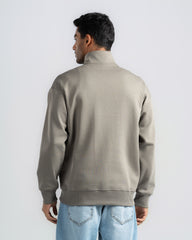 BASIC Half-ZIP SWEATSHIRT