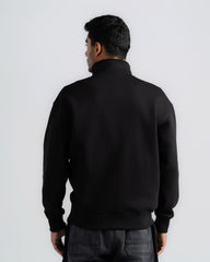 BASIC QUARTER-ZIP SWEATSHIRT