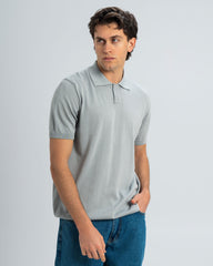 COTTON REGULAR FIT KNIT POLO SHIRT