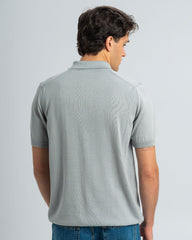 COTTON REGULAR FIT KNIT POLO SHIRT