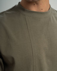Regular Fit T.shirt with Front Seam Detail
