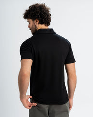 Regluar Fit Polo T.shirt With Zip