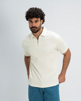 Regluar Fit Polo T.shirt With Zip