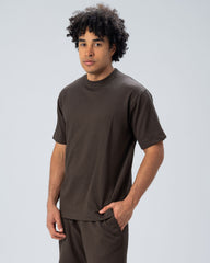 TEXTURED REGULAR FIT T.SHIRT