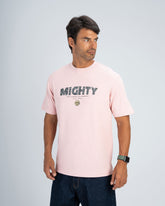 CONTRAST PRINT T-SHIRT