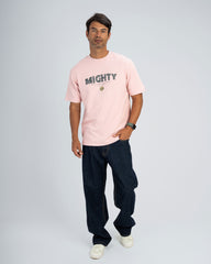 CONTRAST PRINT T-SHIRT
